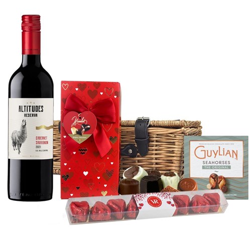 Altitudes Reserva Cabernet Sauvignon 75cl Red Wine And Chocolate Love You Hamper